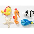 Under The Sea Toy Characters (Pack of 5)