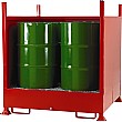 Drum Sump Storage System With Sides for 4 Vertical