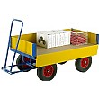 Small Turntable Truck with Drop Down Side Panels