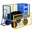 Large Turntable Truck with Removable Sides