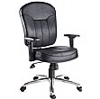 Power Leather Operator Chair