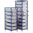 Mobile Tray Rack for 175mm Euro Containers