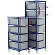Mobile Tray Rack for 235mm Euro Containers