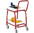2 Tier Tray Trolley