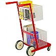 Mailroom Trolley - 2 Baskets