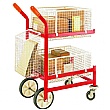 Mailroom Trolley - 3 Baskets