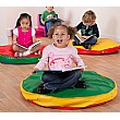 Sagbag Giant Round Floor Cushions (Pack Of 3)