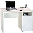 Pura Compact Computer Desk White
