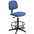 Upholstered Operator Chair With Footring