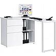 Moderno Computer Desk White