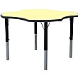 Height Adjustable Clover Pastel Theme Table