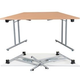 Trapezoidal Folding Tables