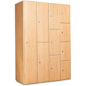 Wood Effect Lockers