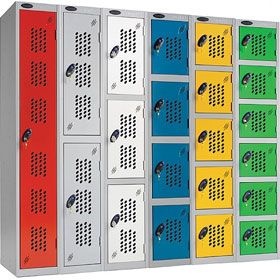 Perforated Door Lockers