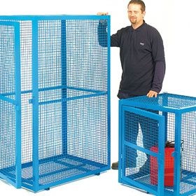 Caged Security Trolleys