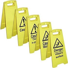 Janitorial Stands & Barriers