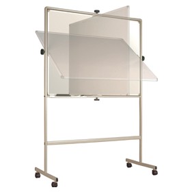 Bi-Office Gridded Revolving Whiteboards