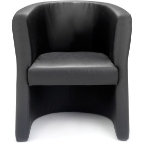 New York Leather Tub Chair