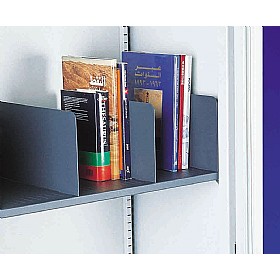 Silverline Slotted Shelf Dividers (Pack of 5)