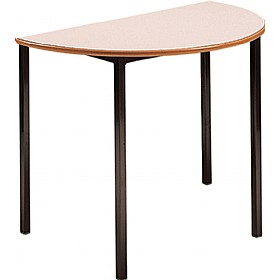 Fully Welded Semi-Circular Tables
