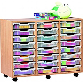 24 Tray Shallow Storage