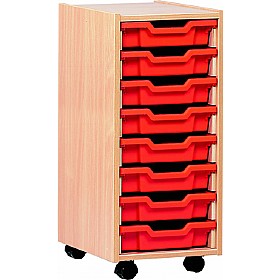 8 Tray Shallow Storage