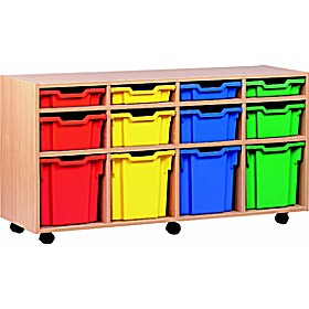 12 Tray Variety Mobile Storage