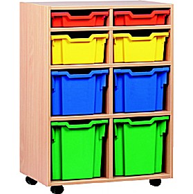 8 Tray Variety Mobile Storage