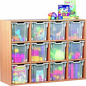 12 Tray Jumbo Static Storage