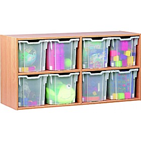 8 Tray Jumbo Static Storage