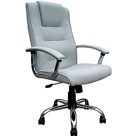 Melbourne Leather Faced Manager Silver