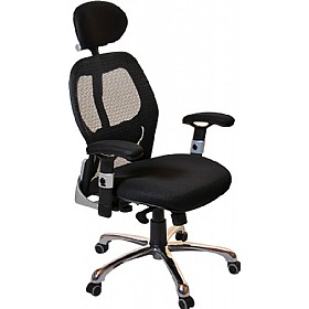 Ava white on sale executive office chairs