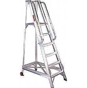 Tilt & Push Aluminium Warehouse Steps