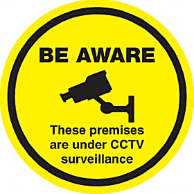 Be Aware These Premises Are Under CCTV Surveillance Sign £45 - Signs