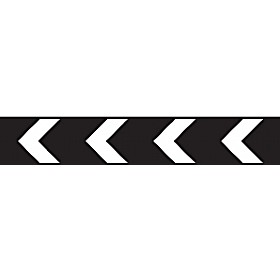 black white arrow sign