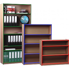 Coloured Edge Bookcases