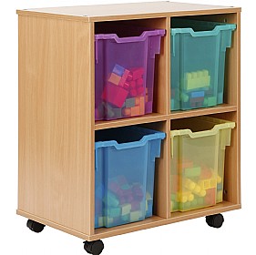 Storage Allsorts 4 Jumbo Jelly Tray Unit