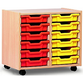 12 Tray Shallow Storage