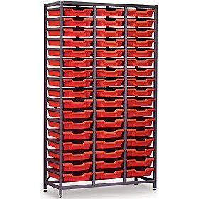 Gratnells 3 Column High 51 Tray Storage Rack
