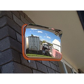 Anti Vandal Stainless Steel Rectangular Mirrors