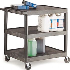 3 Shelf Super Strong Service Trolley