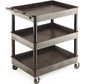 3 Shelf Super Strong Service Trolley