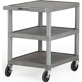 3 Shelf Grey Trolley