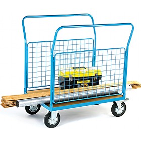 2 Mesh Sides Platform Trucks