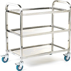 Stainless Steel Shelf Trolleys