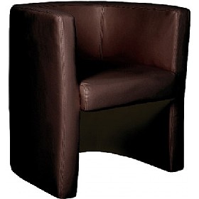 Layla Tub Chair Brown