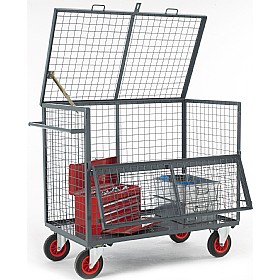 Mesh Security Box Trolley