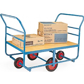 4 Wheeled Timber Decked Balanced Truck