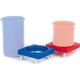 Optional Polyethylene Dolly For Interstacking Bins