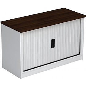 Presence Desk High Tambour Cupboards